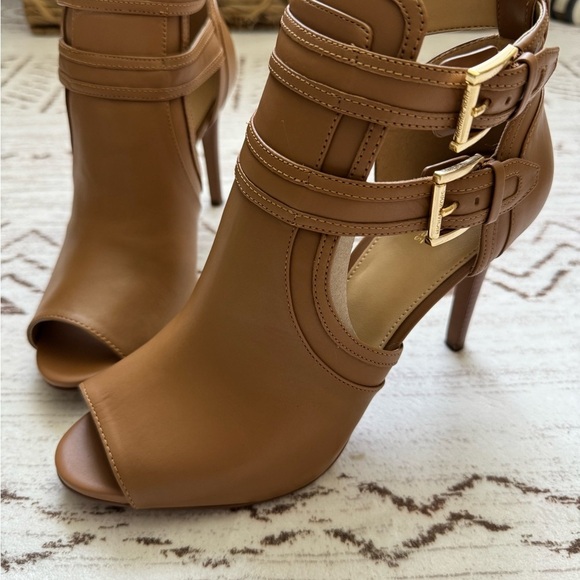 MICHAEL KORS Blaze Open-Toe Acorn Bootie ! BRAND NEW ! SOLD OUT ! - Picture 10 of 16